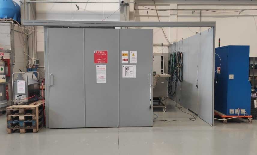 BMB Valve - attrezzature - Area test speciali